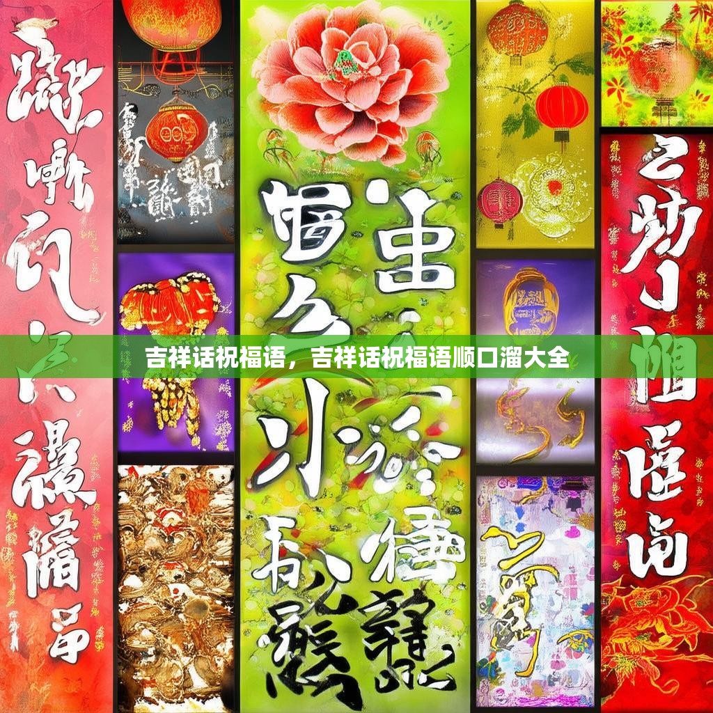 吉祥话祝福语,吉祥话祝福语顺口溜大全
