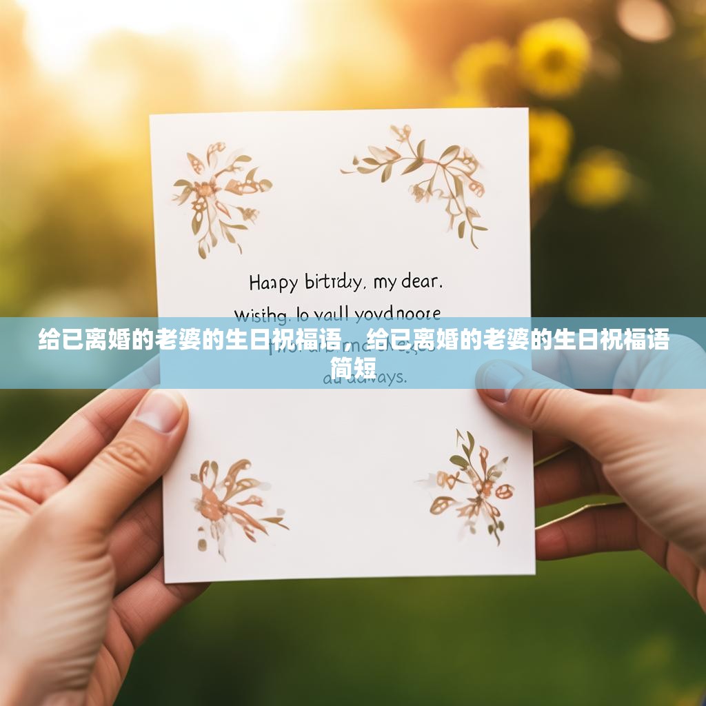 给已离婚的老婆的生日祝福语,给已离婚的老婆的生日祝福语简短