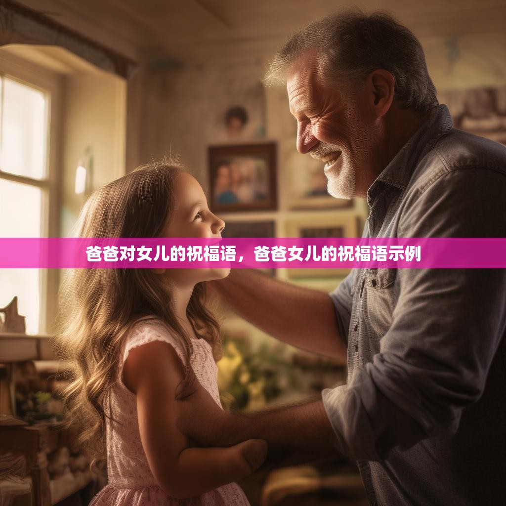 爸爸对女儿的祝福语,爸爸女儿的祝福语示例