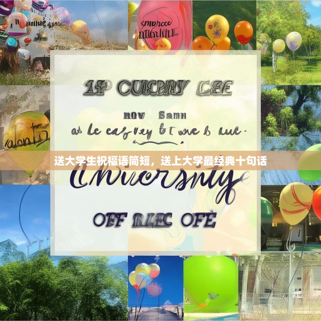 送大学生祝福语简短,送上大学最经典十句话