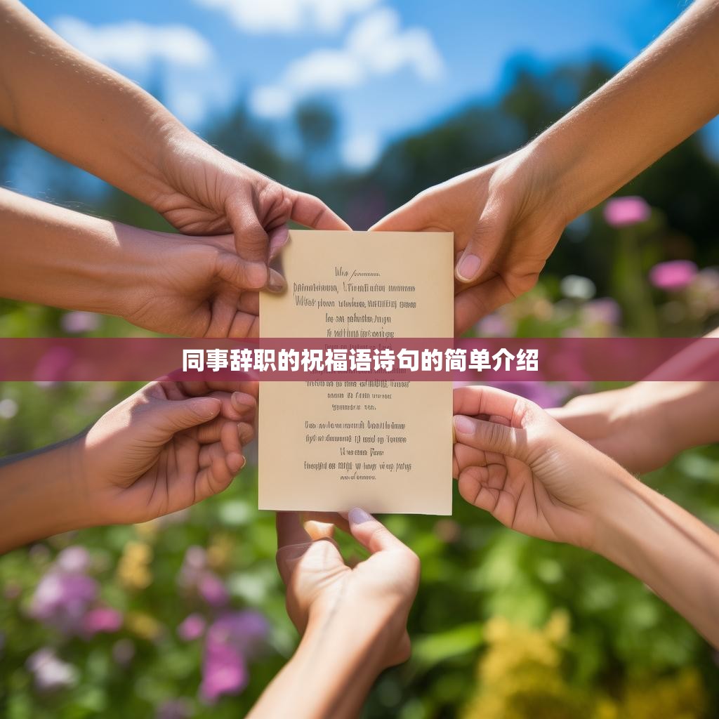 同事辞职的祝福语诗句的简单介绍