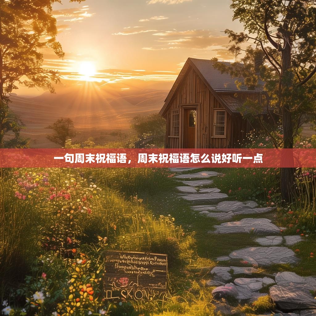 一句周末祝福语,周末祝福语怎么说好听一点