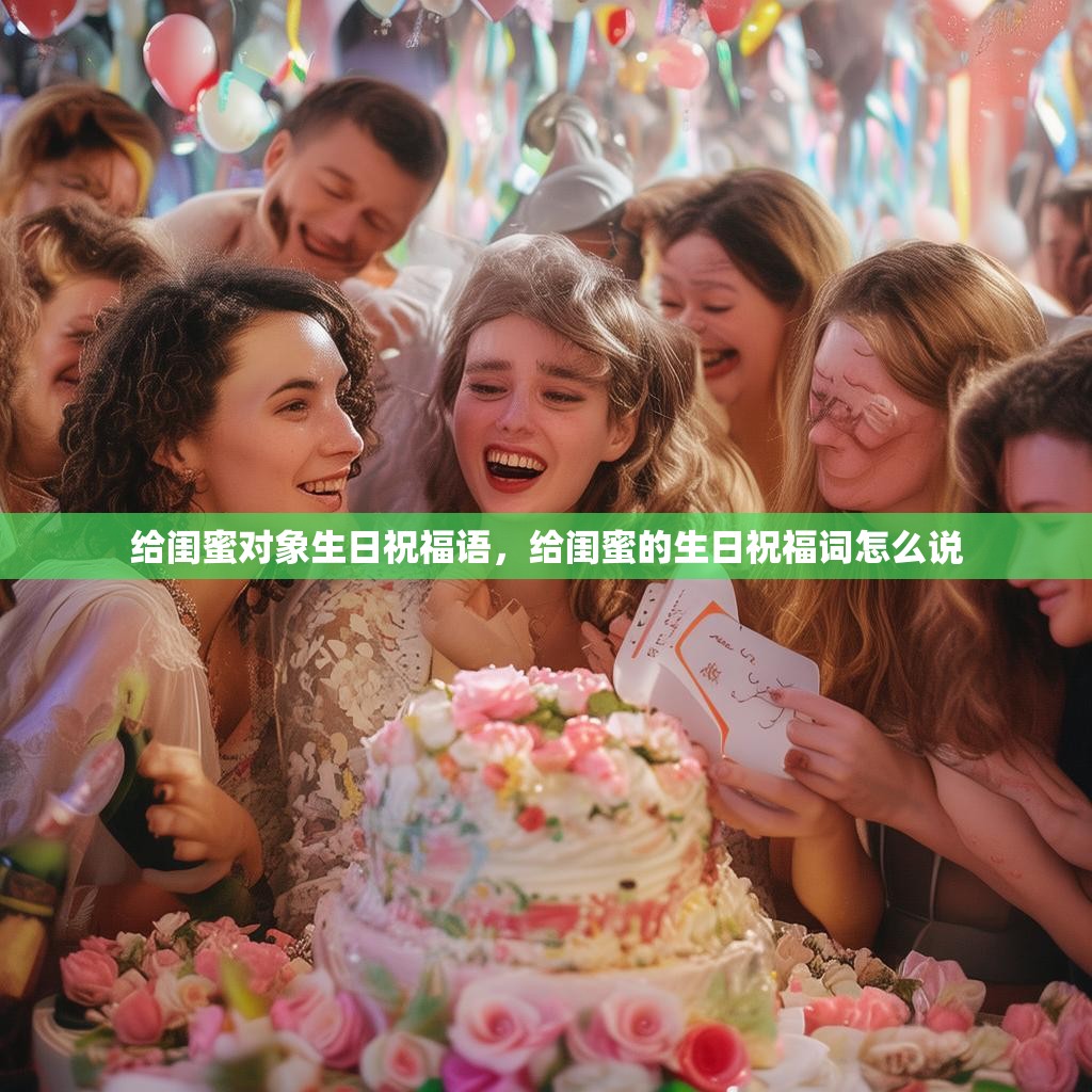 给闺蜜对象生日祝福语,给闺蜜的生日祝福词怎么说