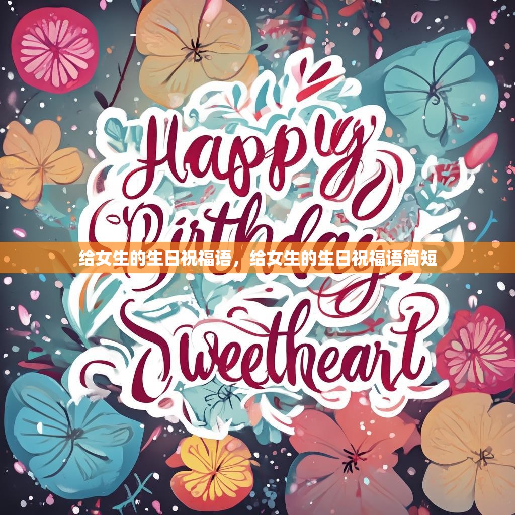 给女生的生日祝福语,给女生的生日祝福语简短