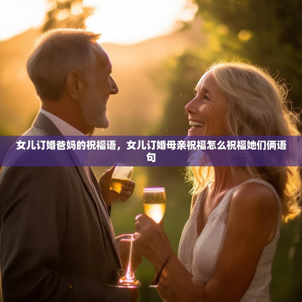 女儿订婚爸妈的祝福语,女儿订婚母亲祝福怎么祝福她们俩语句