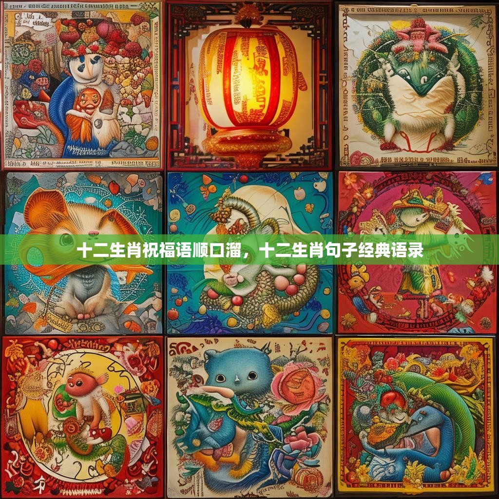 十二生肖祝福语顺口溜,十二生肖句子经典语录