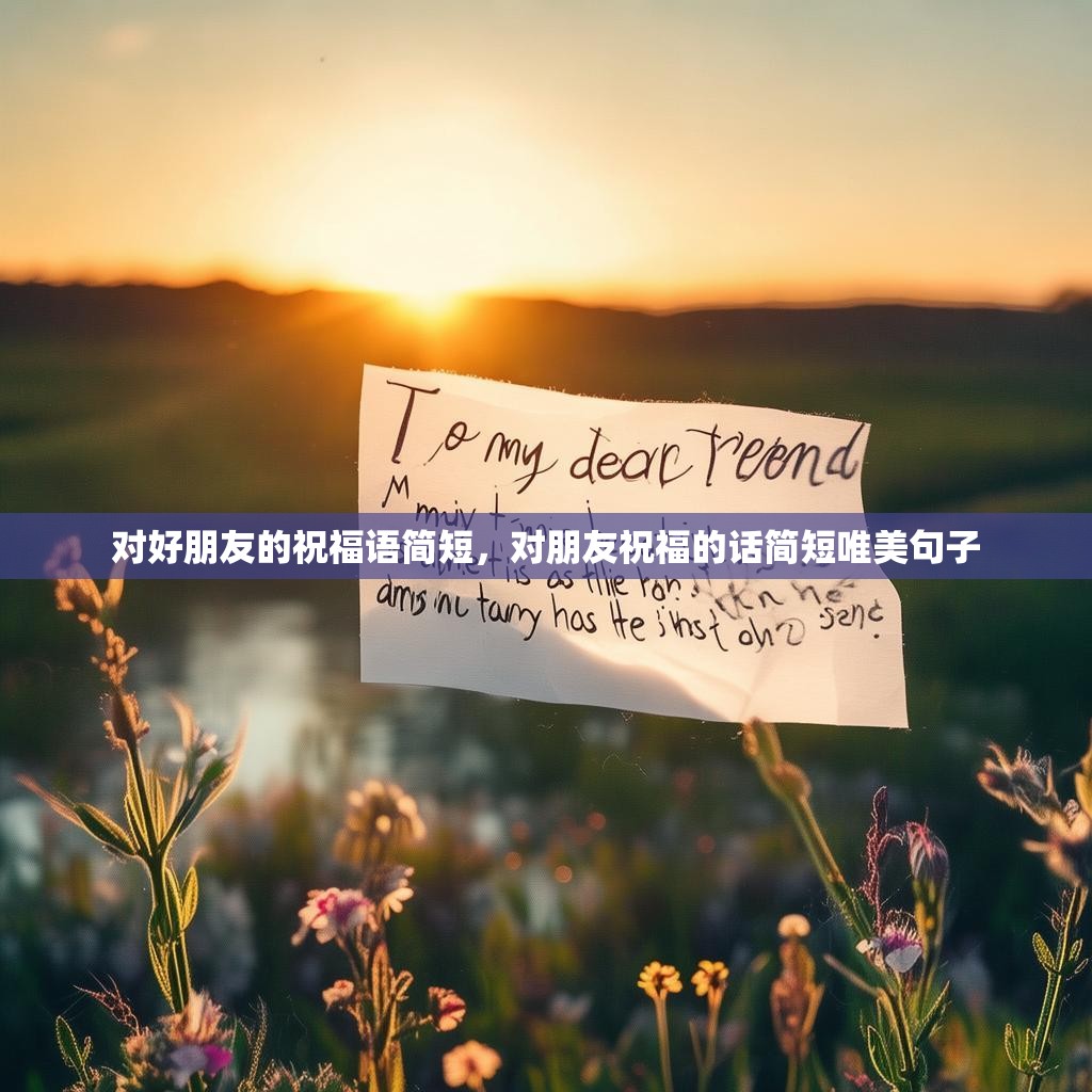 对好朋友的祝福语简短,对朋友祝福的话简短唯美句子