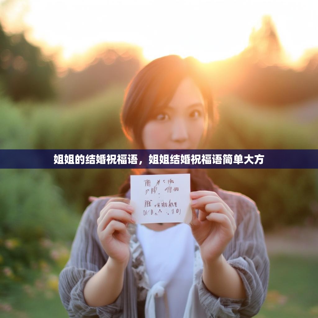 姐姐的结婚祝福语,姐姐结婚祝福语简单大方
