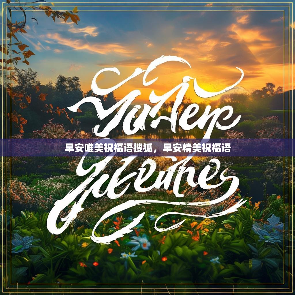 早安唯美祝福语搜狐,早安精美祝福语