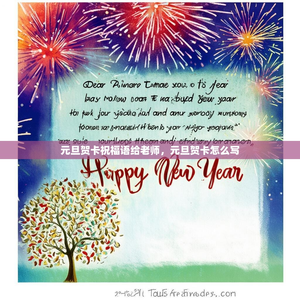 元旦贺卡祝福语给老师,元旦贺卡怎么写