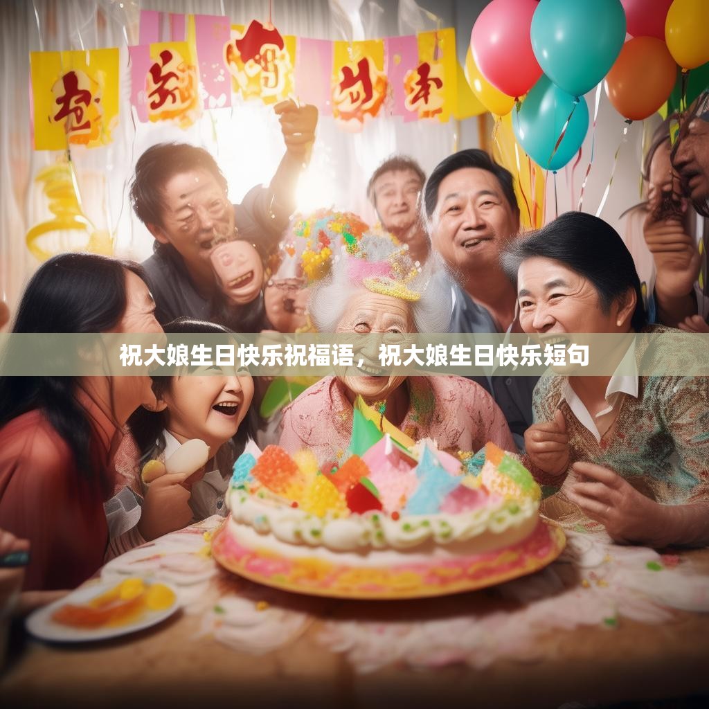 祝大娘生日快乐祝福语,祝大娘生日快乐短句