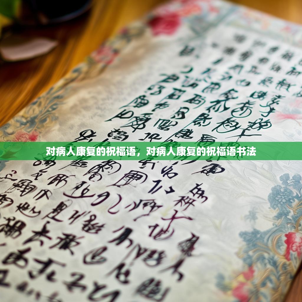 对病人康复的祝福语,对病人康复的祝福语书法
