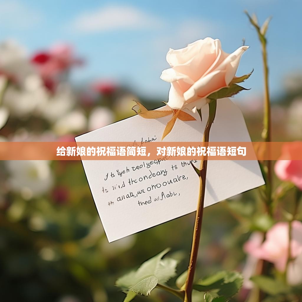 给新娘的祝福语简短,对新娘的祝福语短句