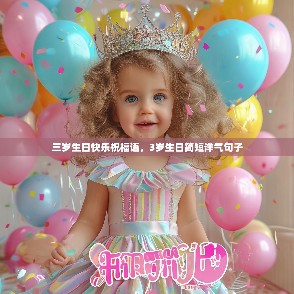 三岁生日快乐祝福语,3岁生日简短洋气句子