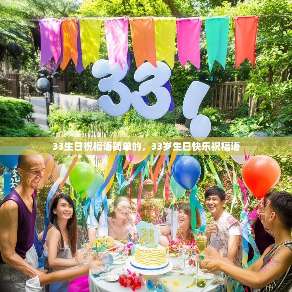 33生日祝福语简单的,33岁生日快乐祝福语