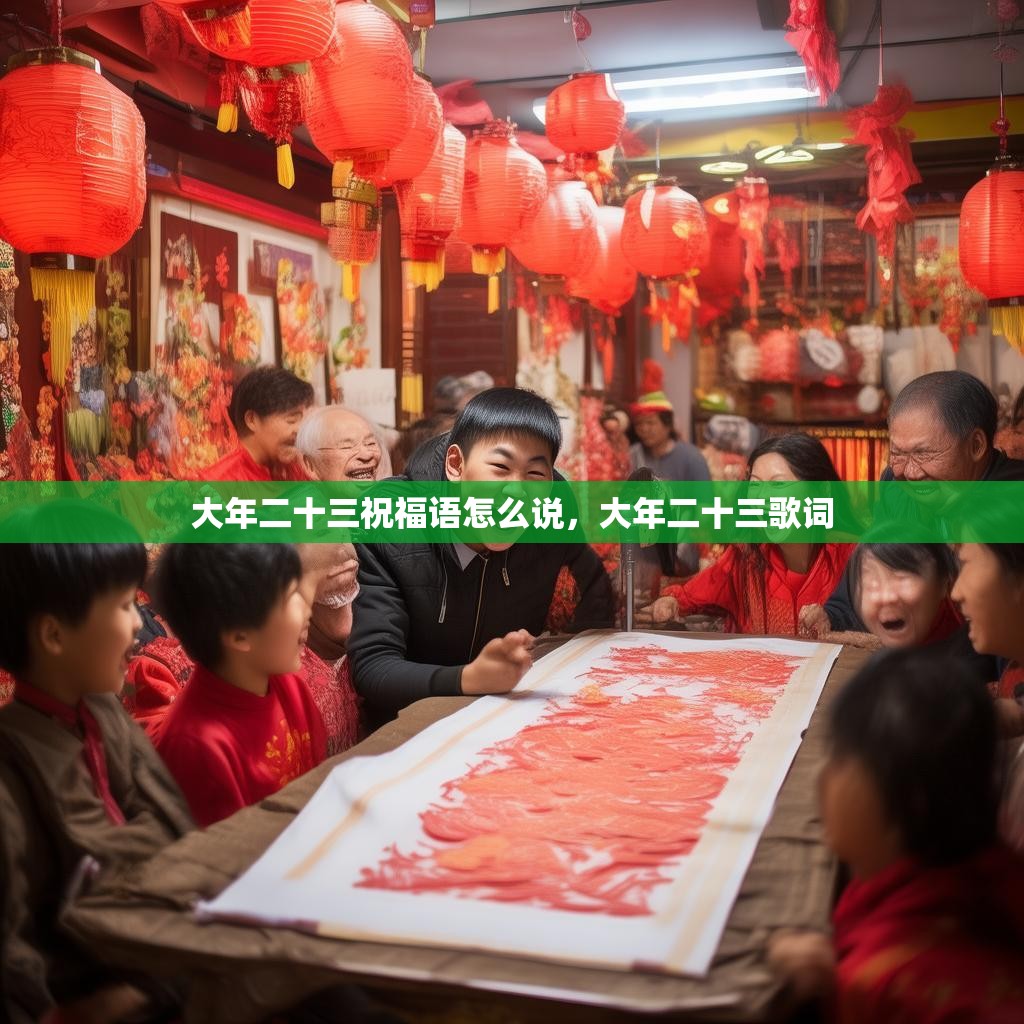 大年二十三祝福语怎么说，大年二十三歌词