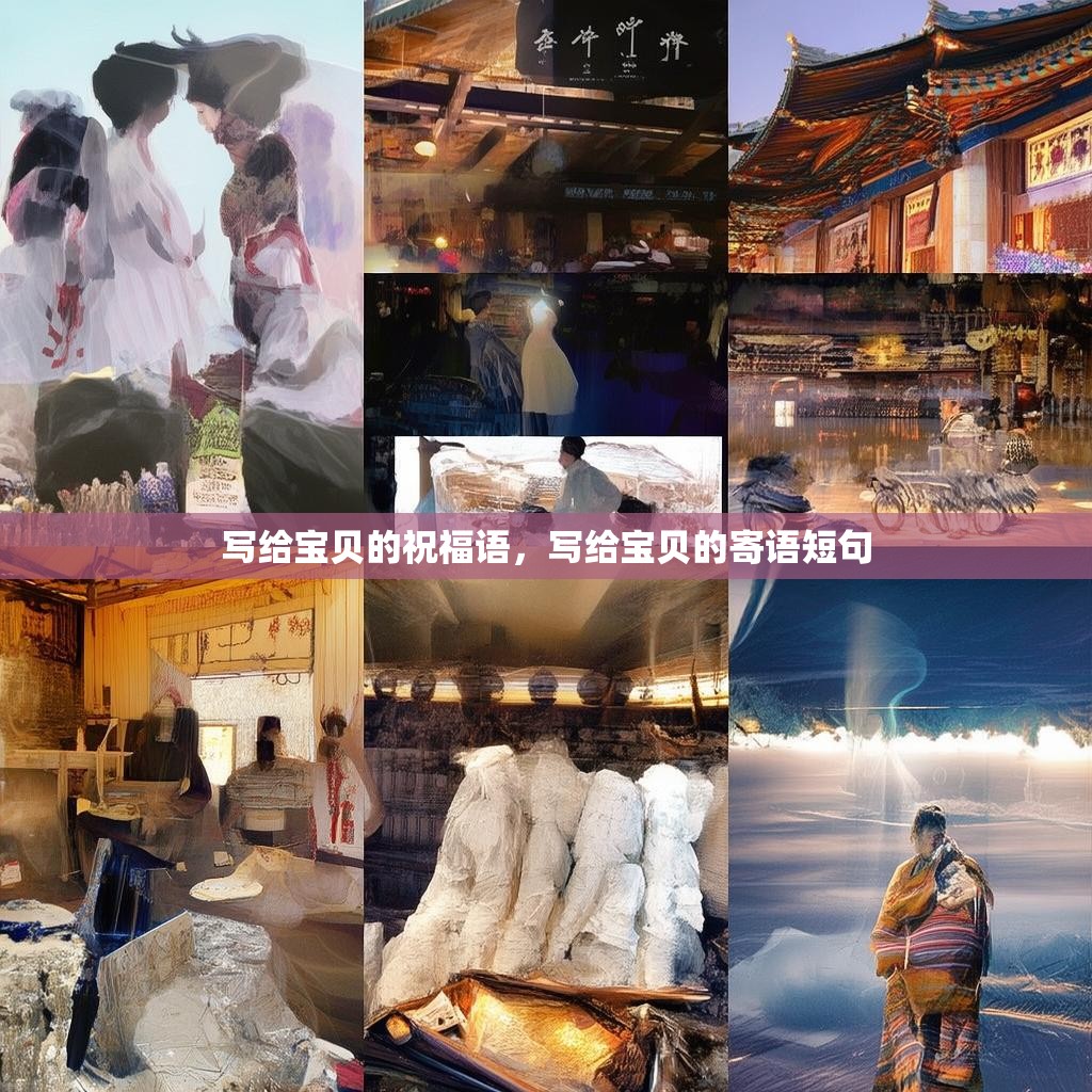 写给宝贝的祝福语,写给宝贝的寄语短句