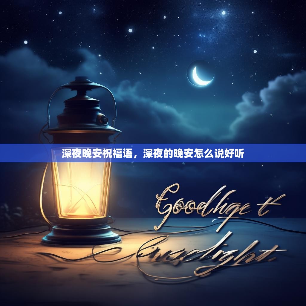 深夜晚安祝福语,深夜的晚安怎么说好听