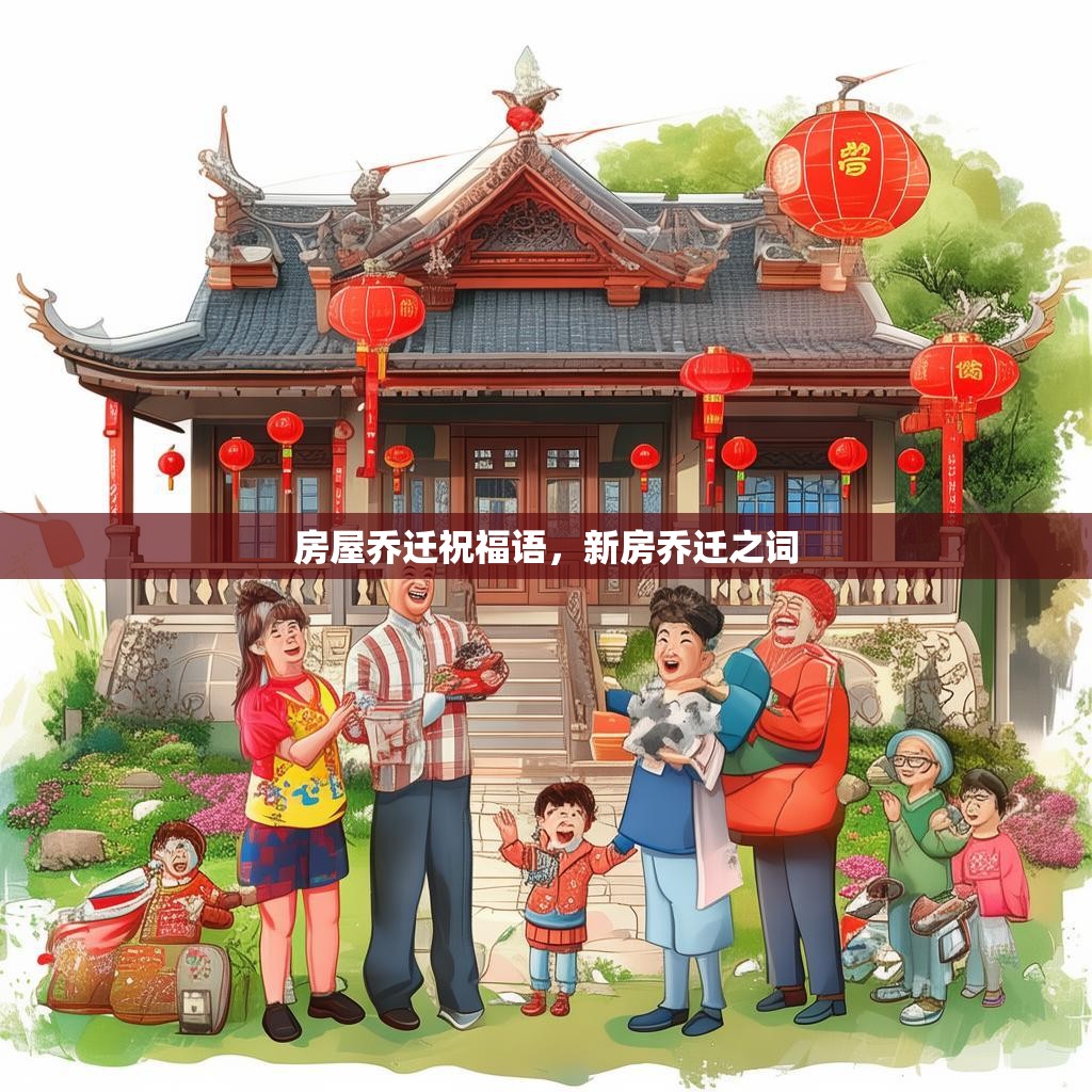 房屋乔迁祝福语,新房乔迁之词