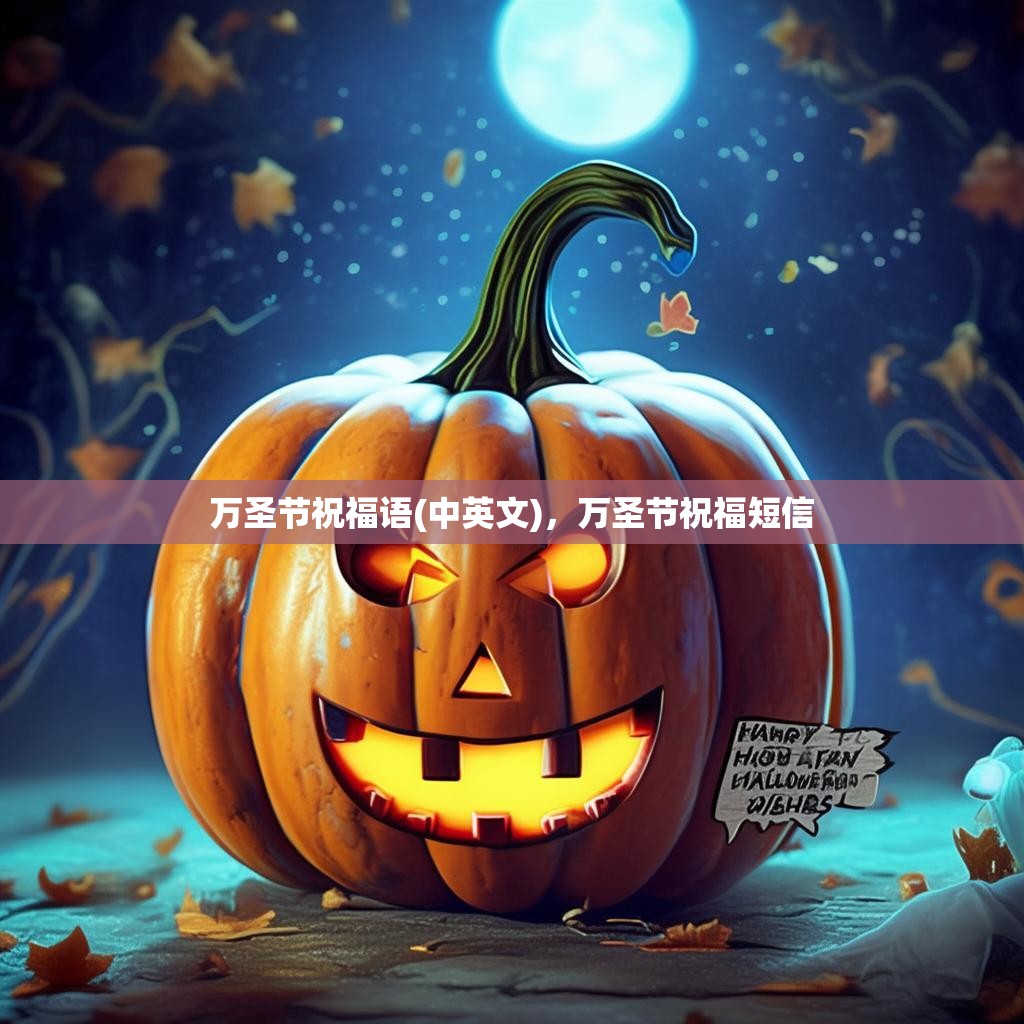 万圣节祝福语(中英文),万圣节祝福短信