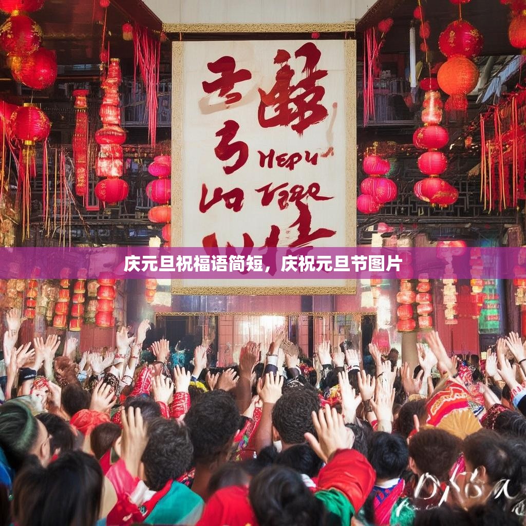 庆元旦祝福语简短,庆祝元旦节图片