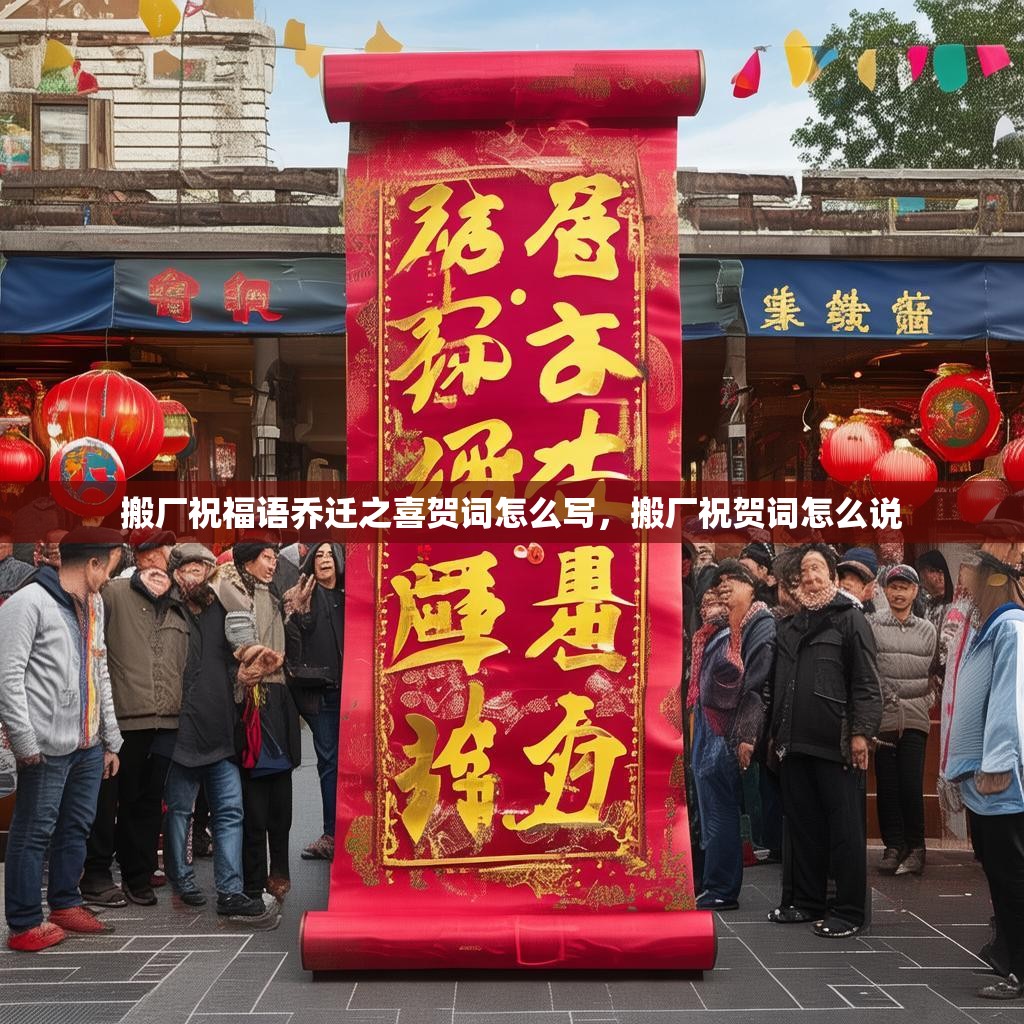 搬厂祝福语乔迁之喜贺词怎么写,搬厂祝贺词怎么说
