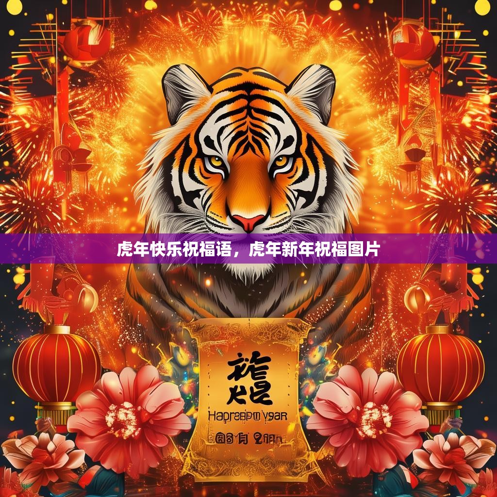 虎年快乐祝福语,虎年新年祝福图片