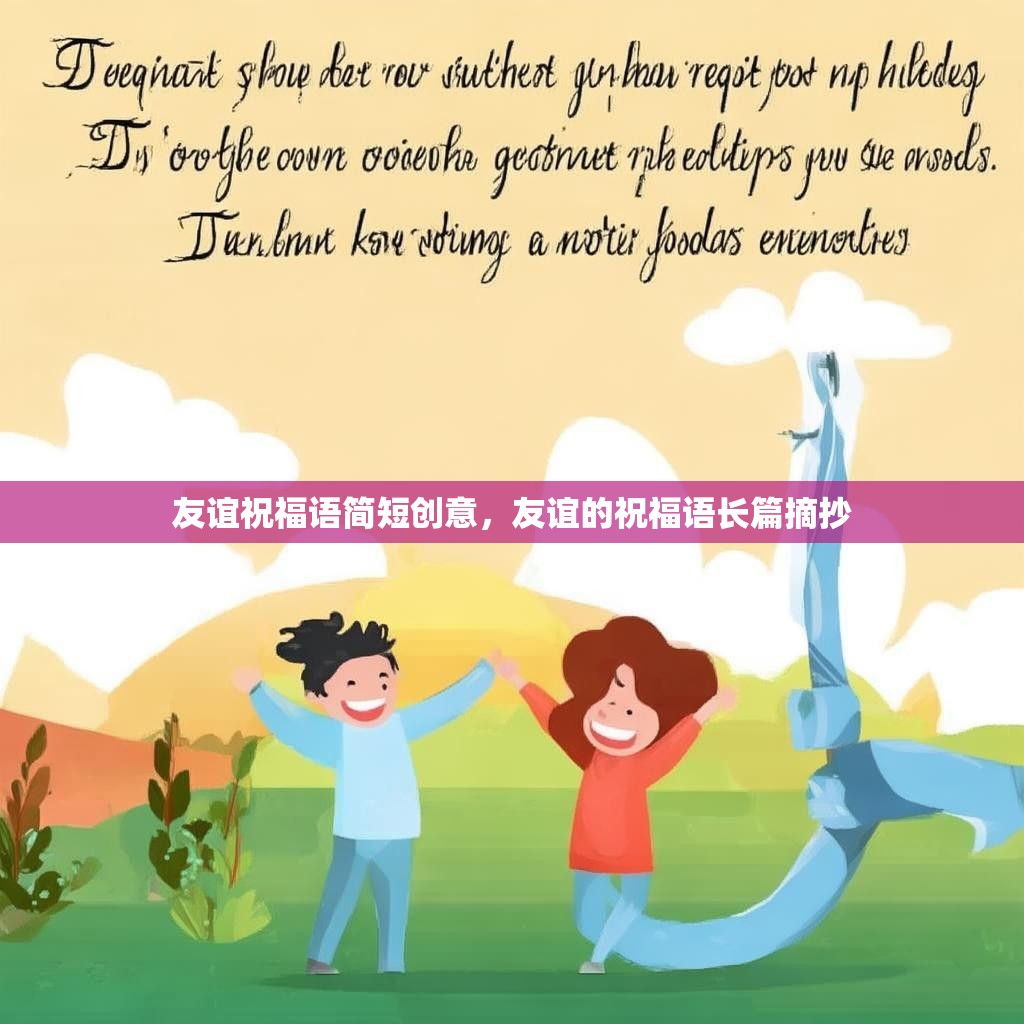 友谊祝福语简短创意,友谊的祝福语长篇摘抄