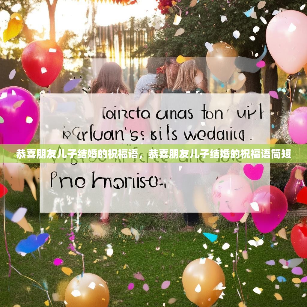 恭喜朋友儿子结婚的祝福语,恭喜朋友儿子结婚的祝福语简短