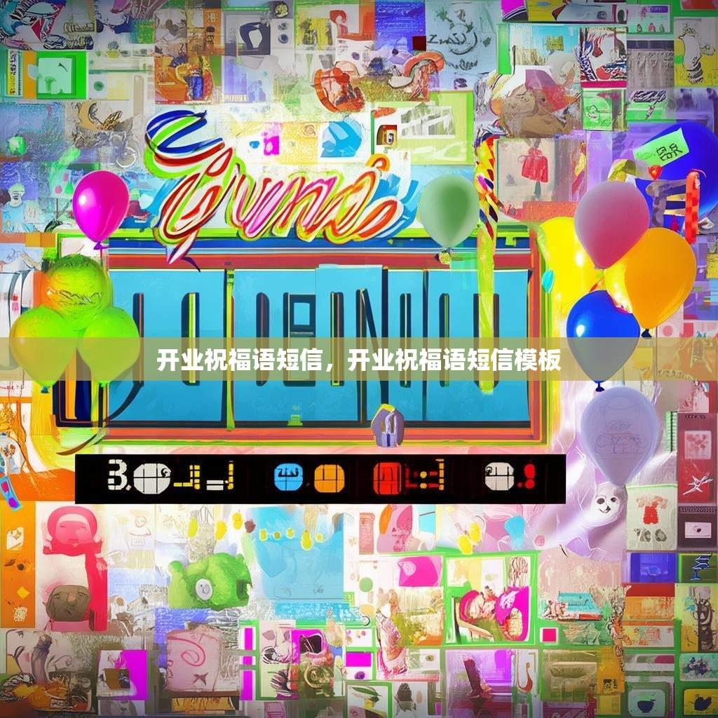 开业祝福语短信，开业祝福语短信模板