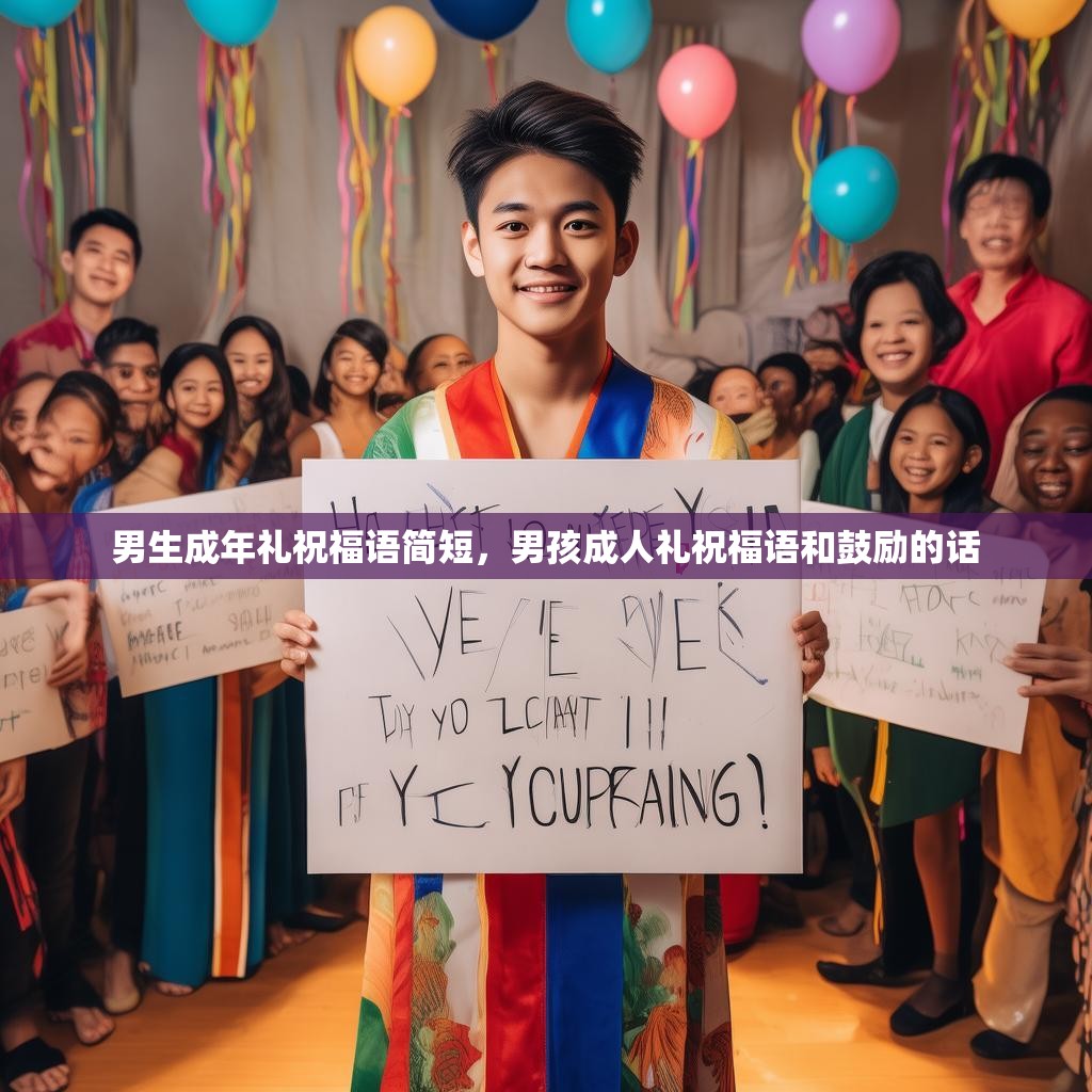 男生成年礼祝福语简短,男孩成人礼祝福语和鼓励的话
