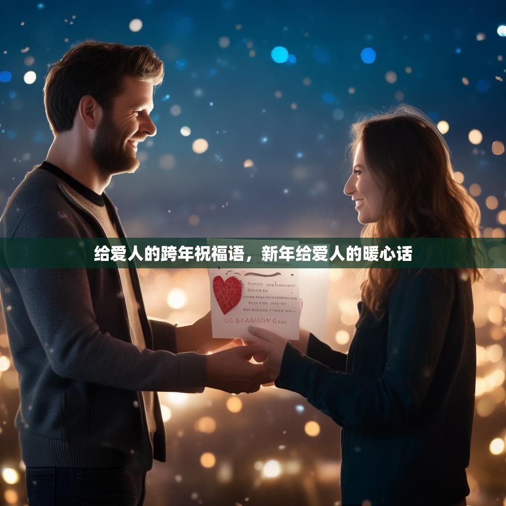 给爱人的跨年祝福语,新年给爱人的暖心话