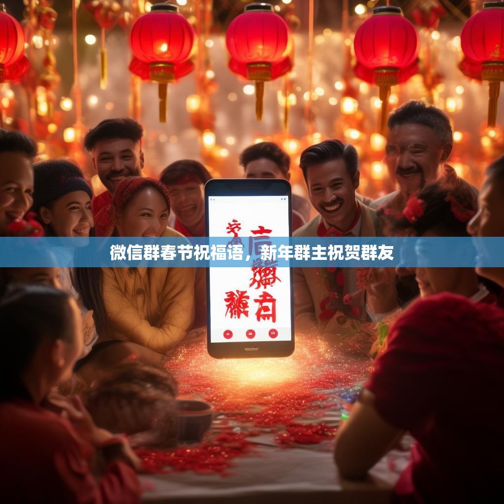 微信群春节祝福语,新年群主祝贺群友