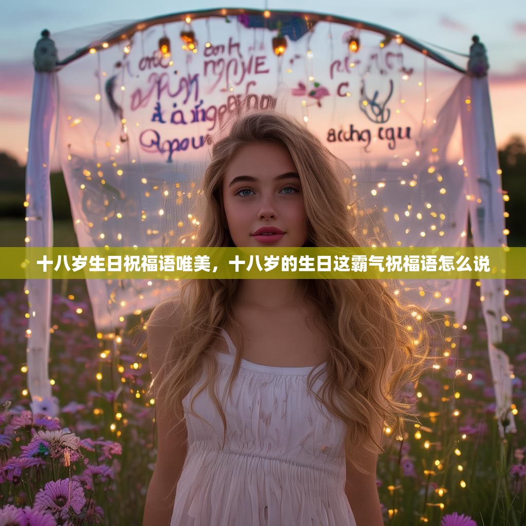十八岁生日祝福语唯美,十八岁的生日这霸气祝福语怎么说