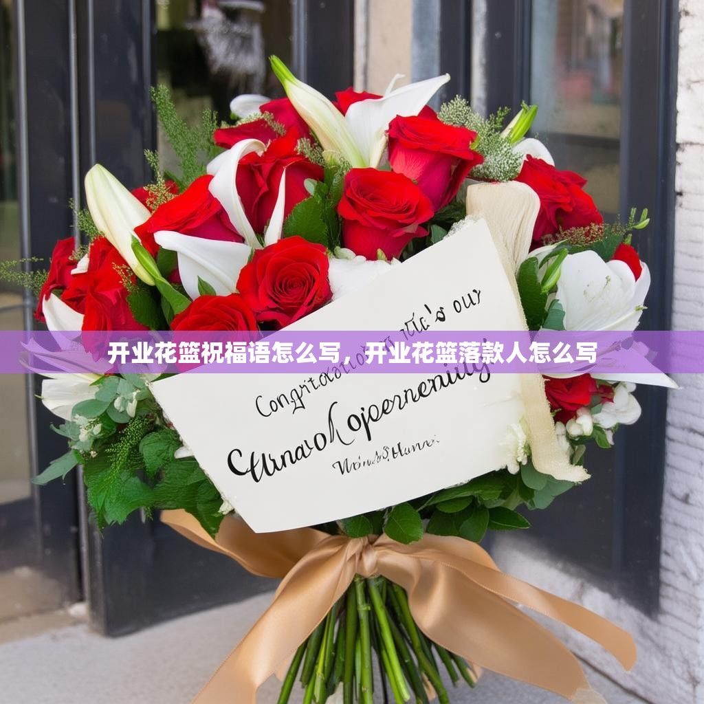 开业花篮祝福语怎么写,开业花篮落款人怎么写