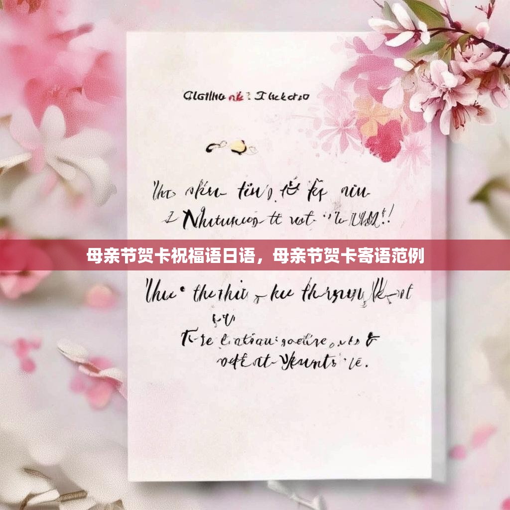 母亲节贺卡祝福语日语,母亲节贺卡寄语范例
