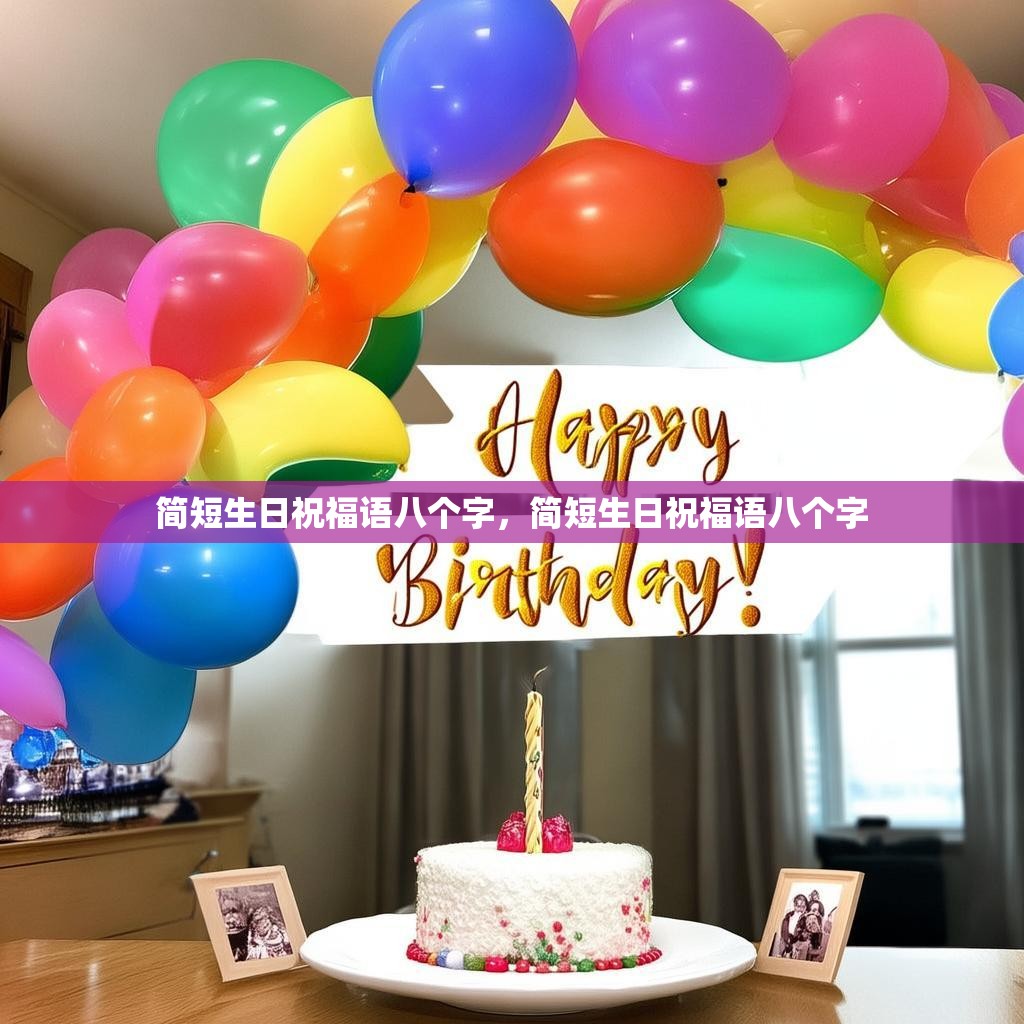 简短生日祝福语八个字,简短生日祝福语八个字