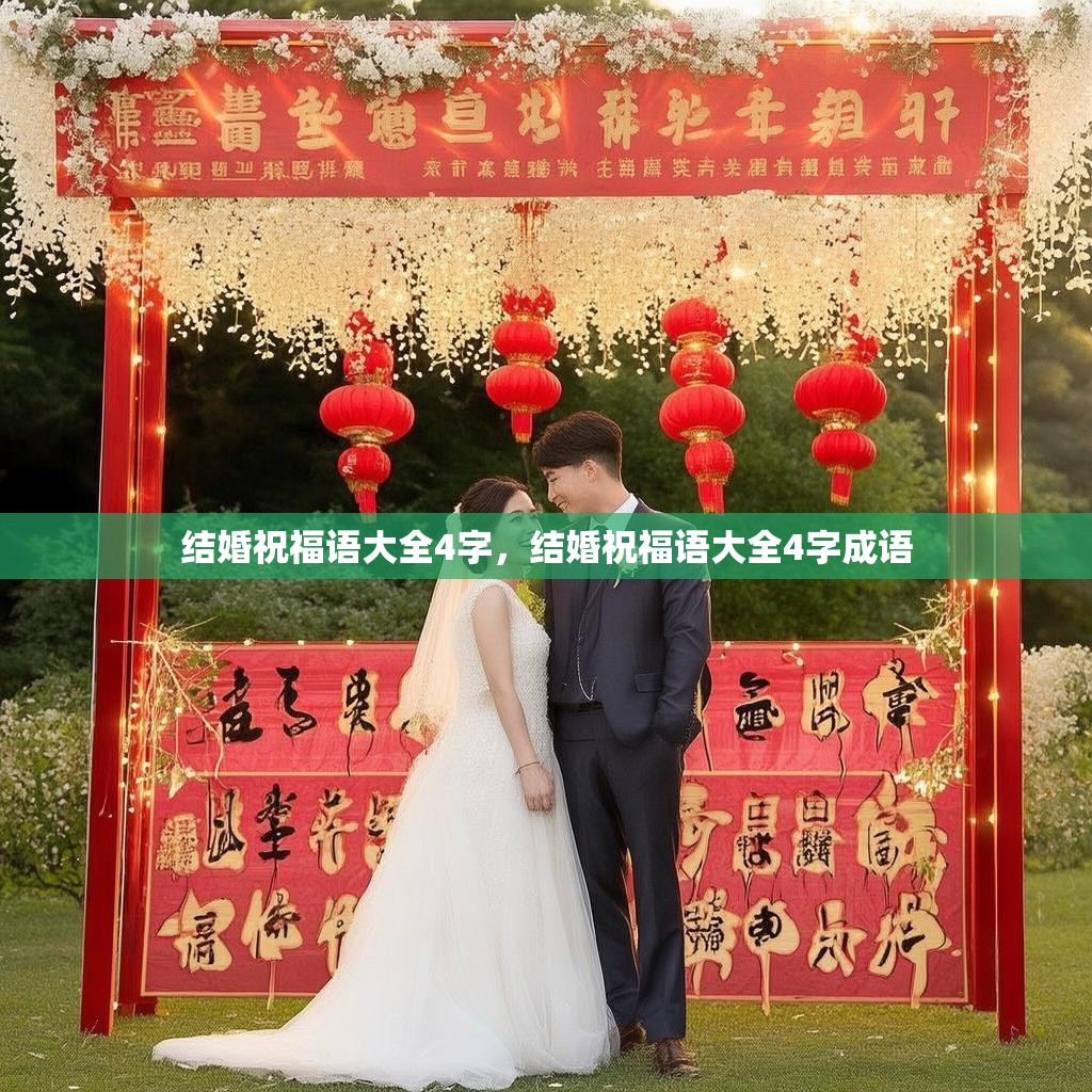 结婚祝福语大全4字,结婚祝福语大全4字成语