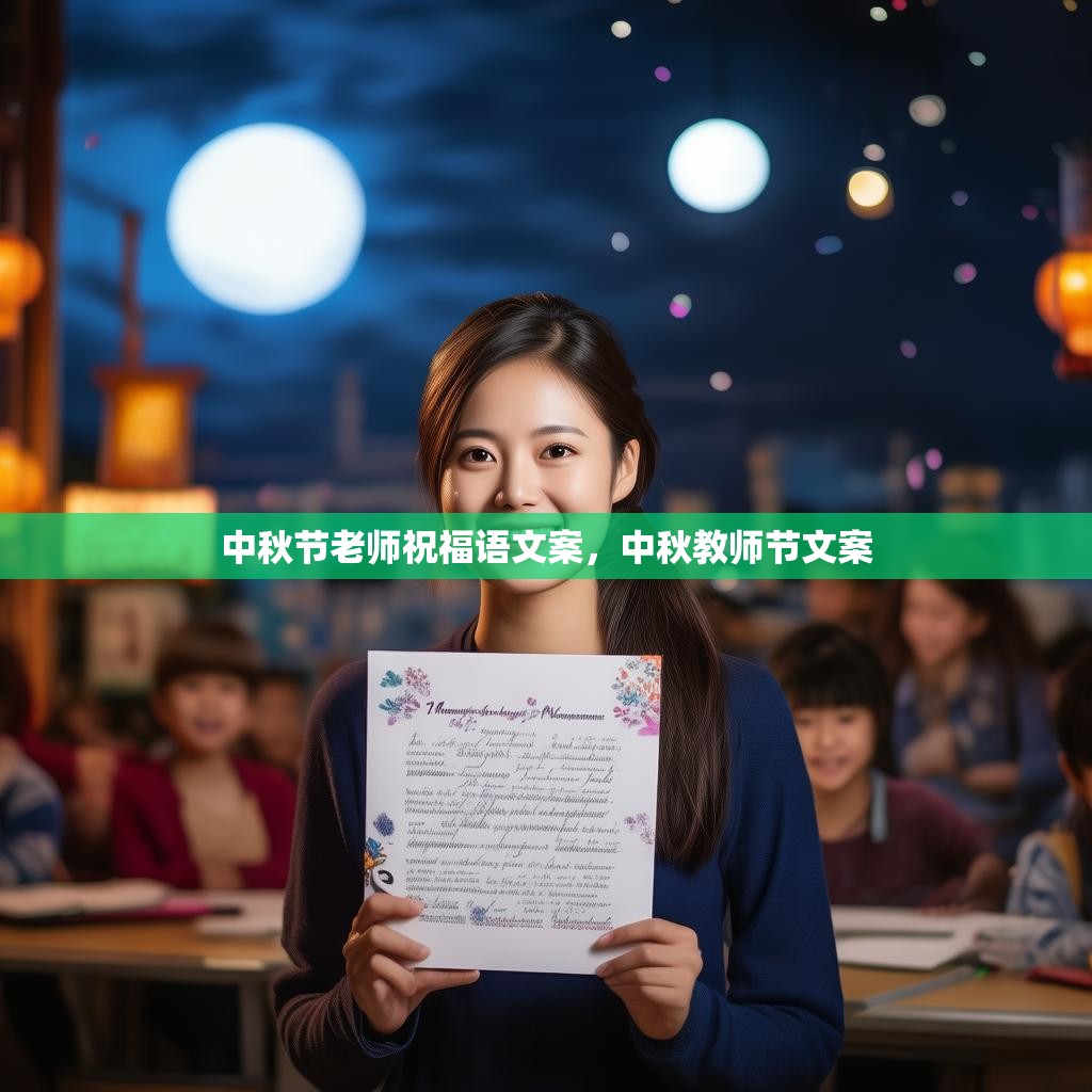 中秋节老师祝福语文案,中秋教师节文案