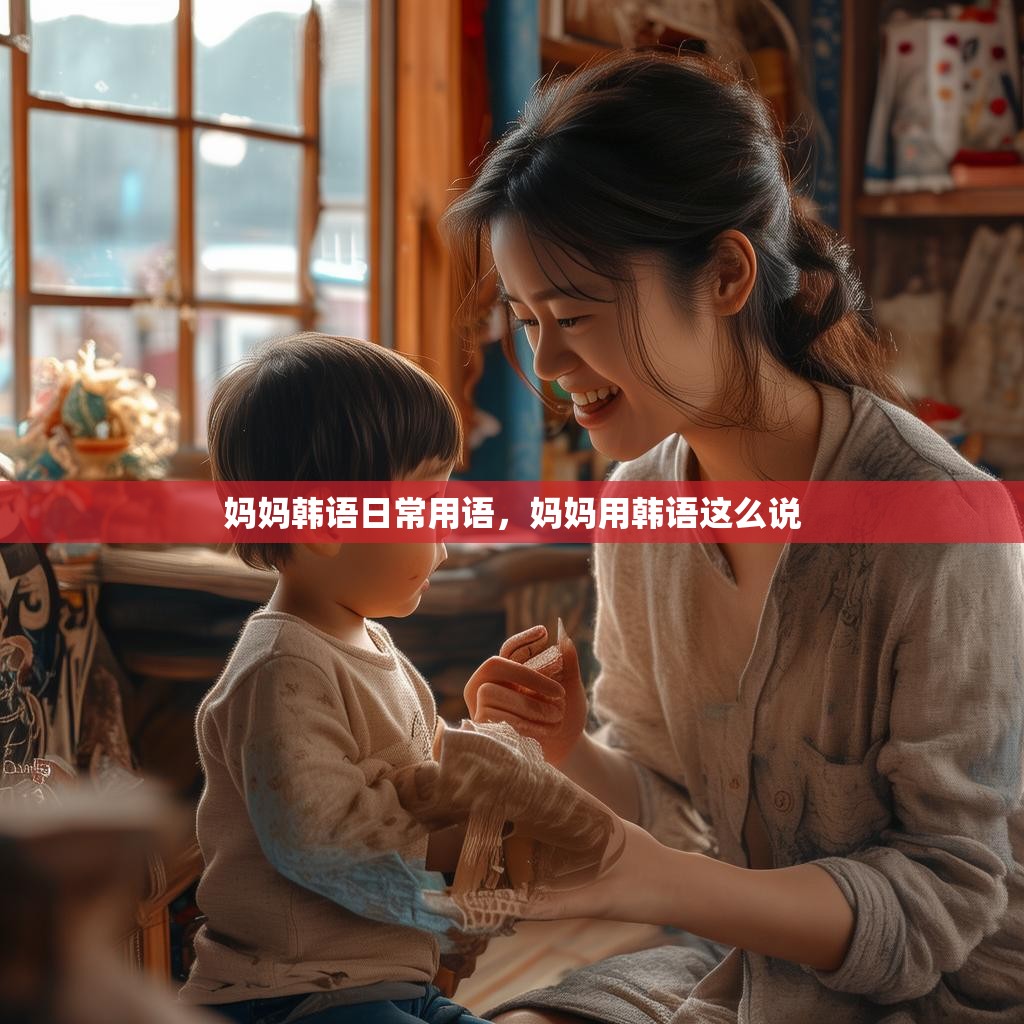 妈妈韩语日常用语,妈妈用韩语这么说