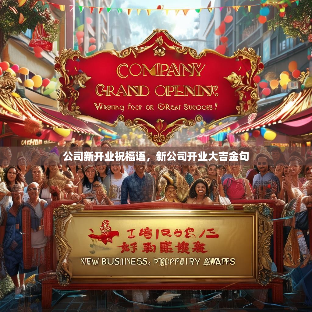 公司新开业祝福语,新公司开业大吉金句