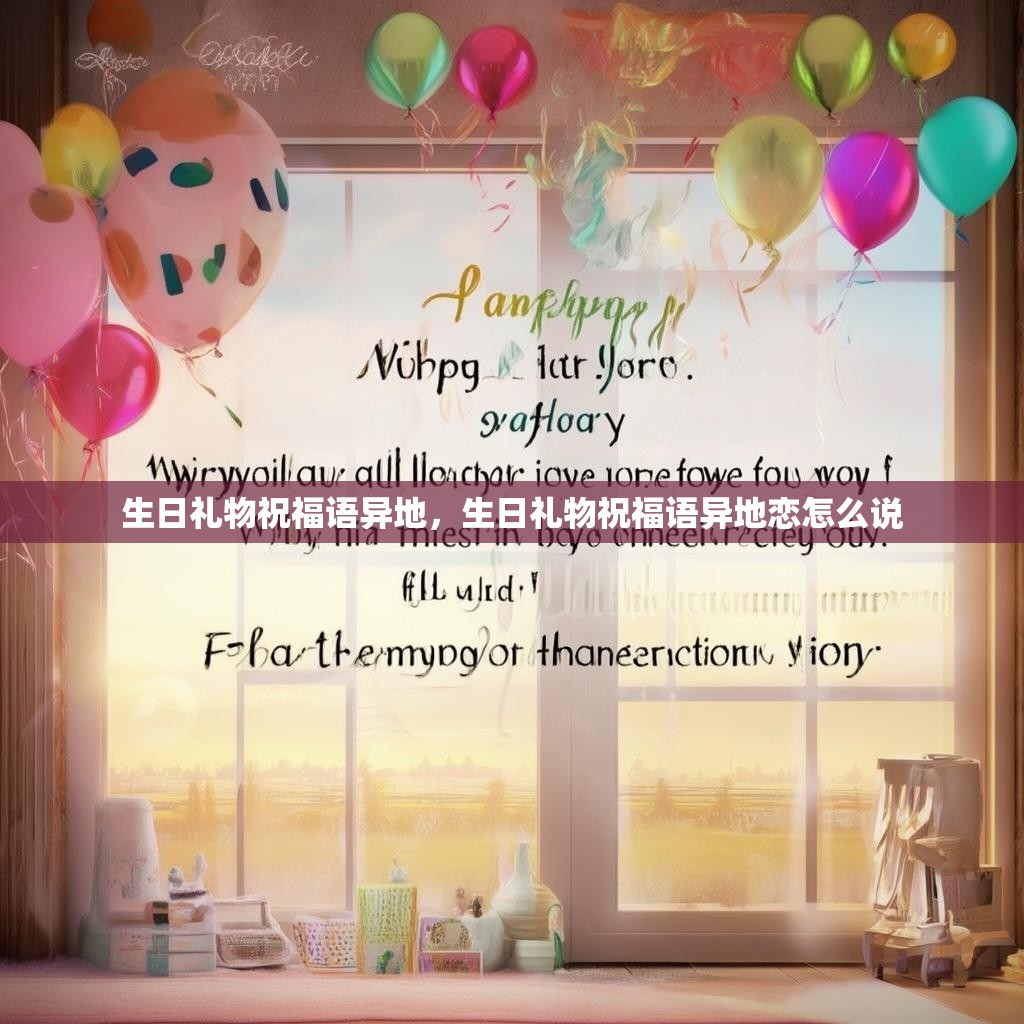生日礼物祝福语异地,生日礼物祝福语异地恋怎么说