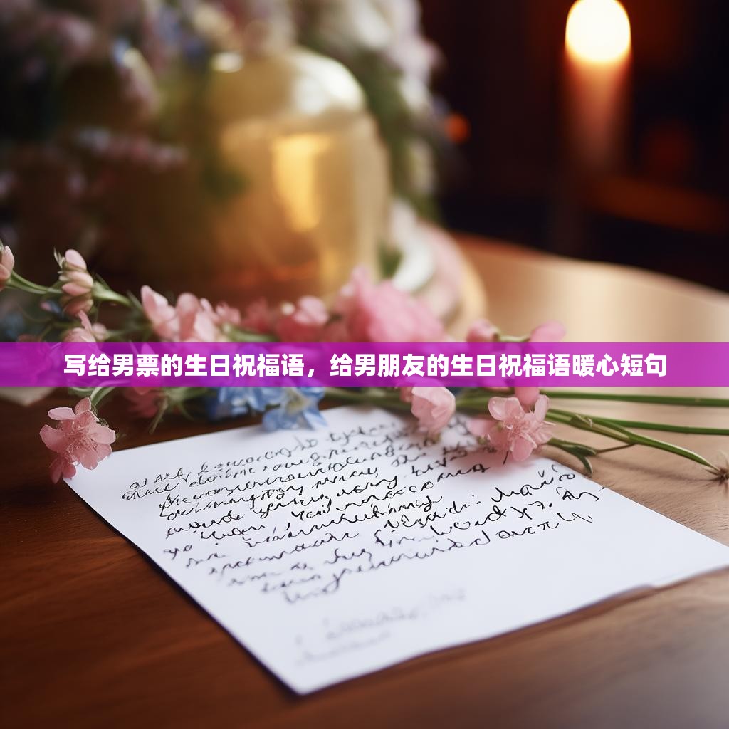 写给男票的生日祝福语,给男朋友的生日祝福语暖心短句