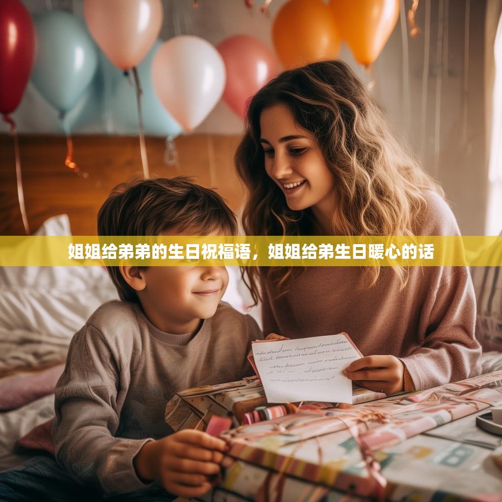 姐姐给弟弟的生日祝福语,姐姐给弟生日暖心的话