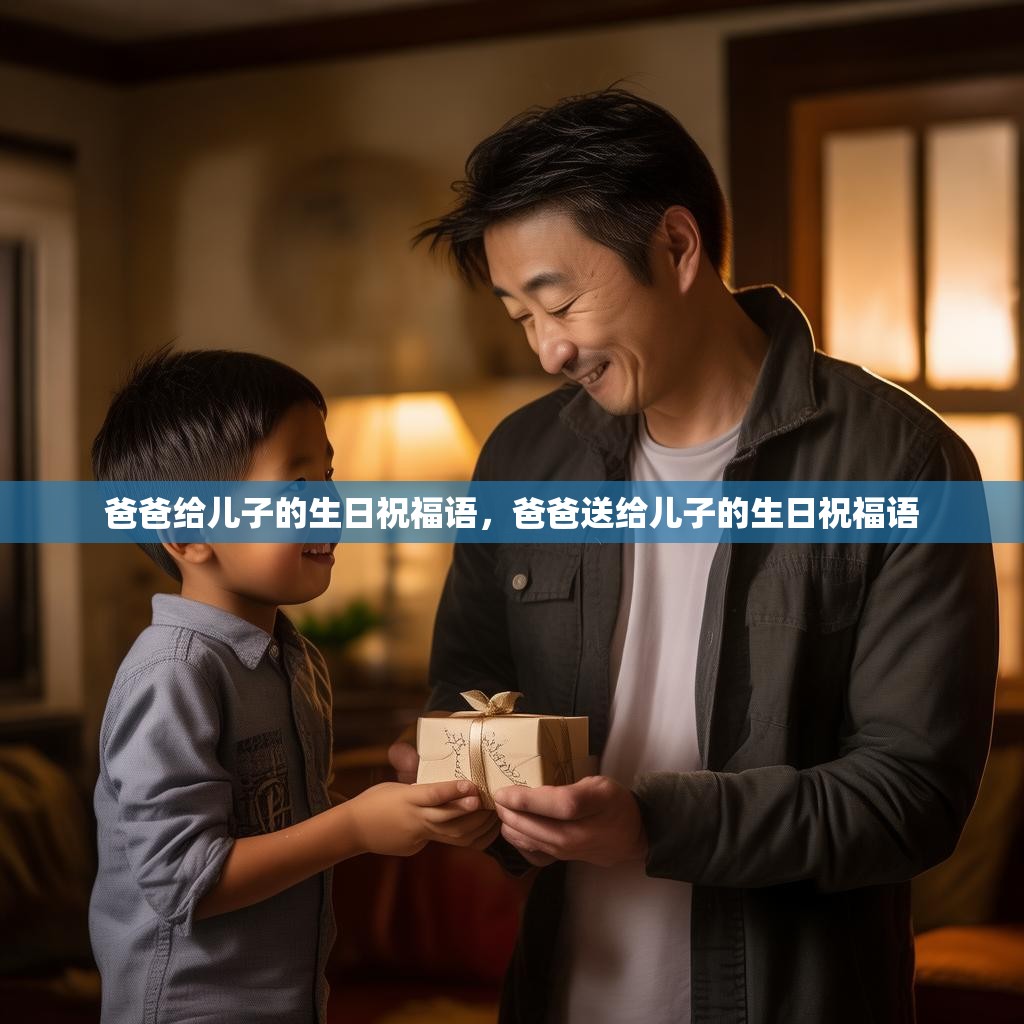 爸爸给儿子的生日祝福语,爸爸送给儿子的生日祝福语