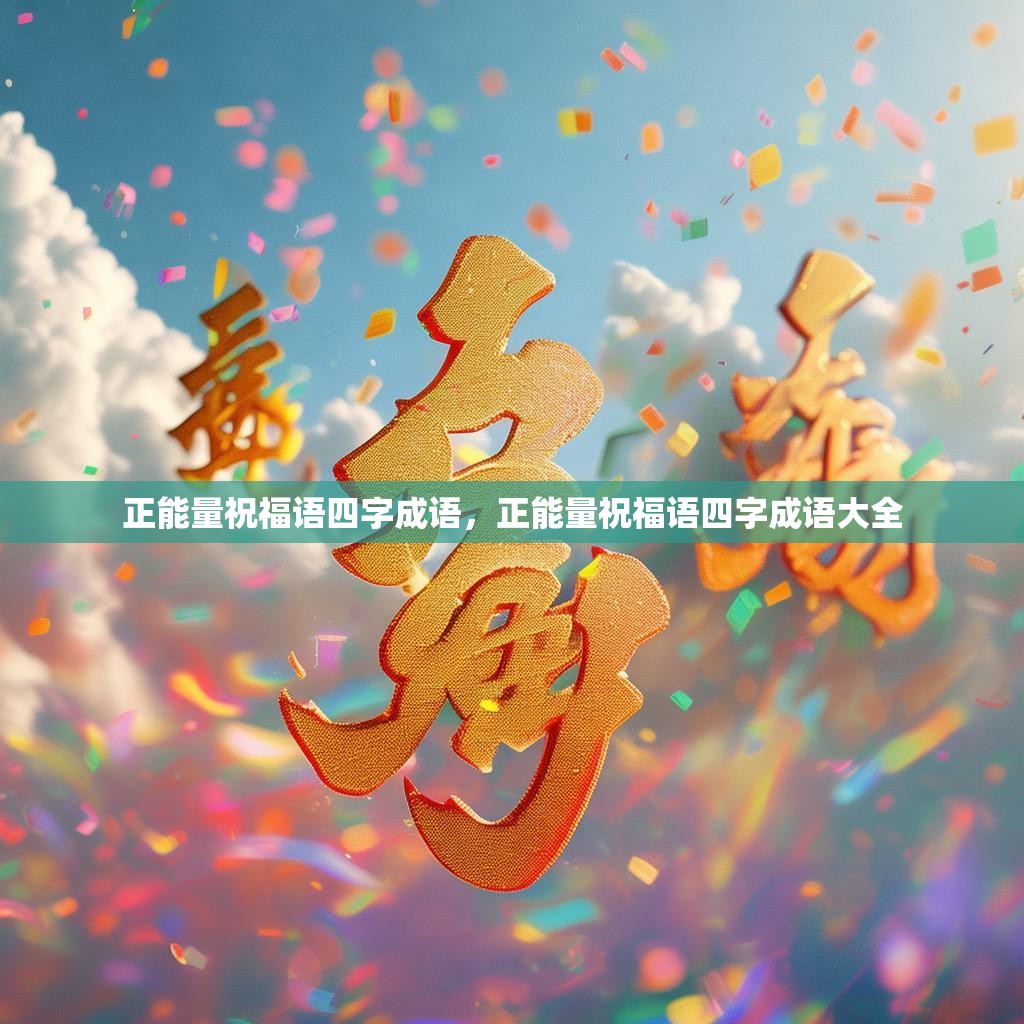正能量祝福语四字成语,正能量祝福语四字成语大全
