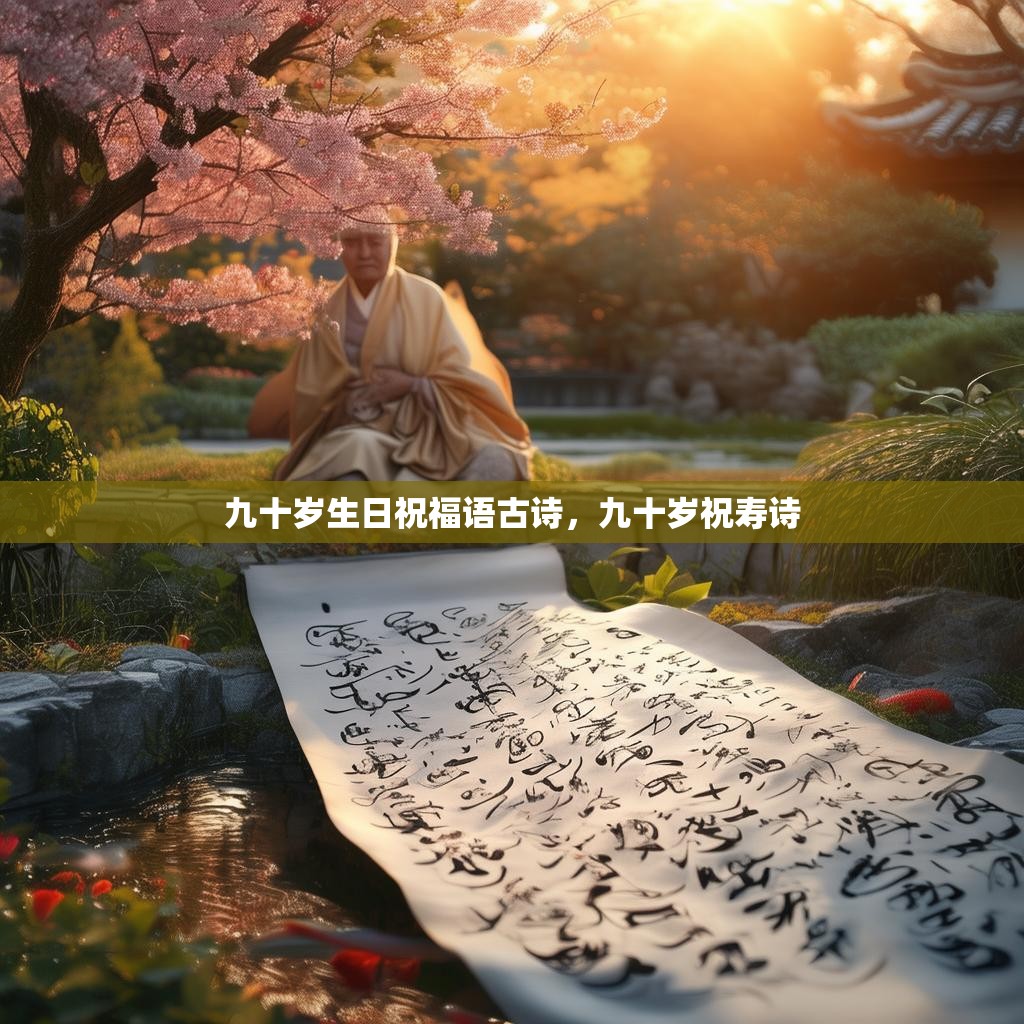 九十岁生日祝福语古诗,九十岁祝寿诗
