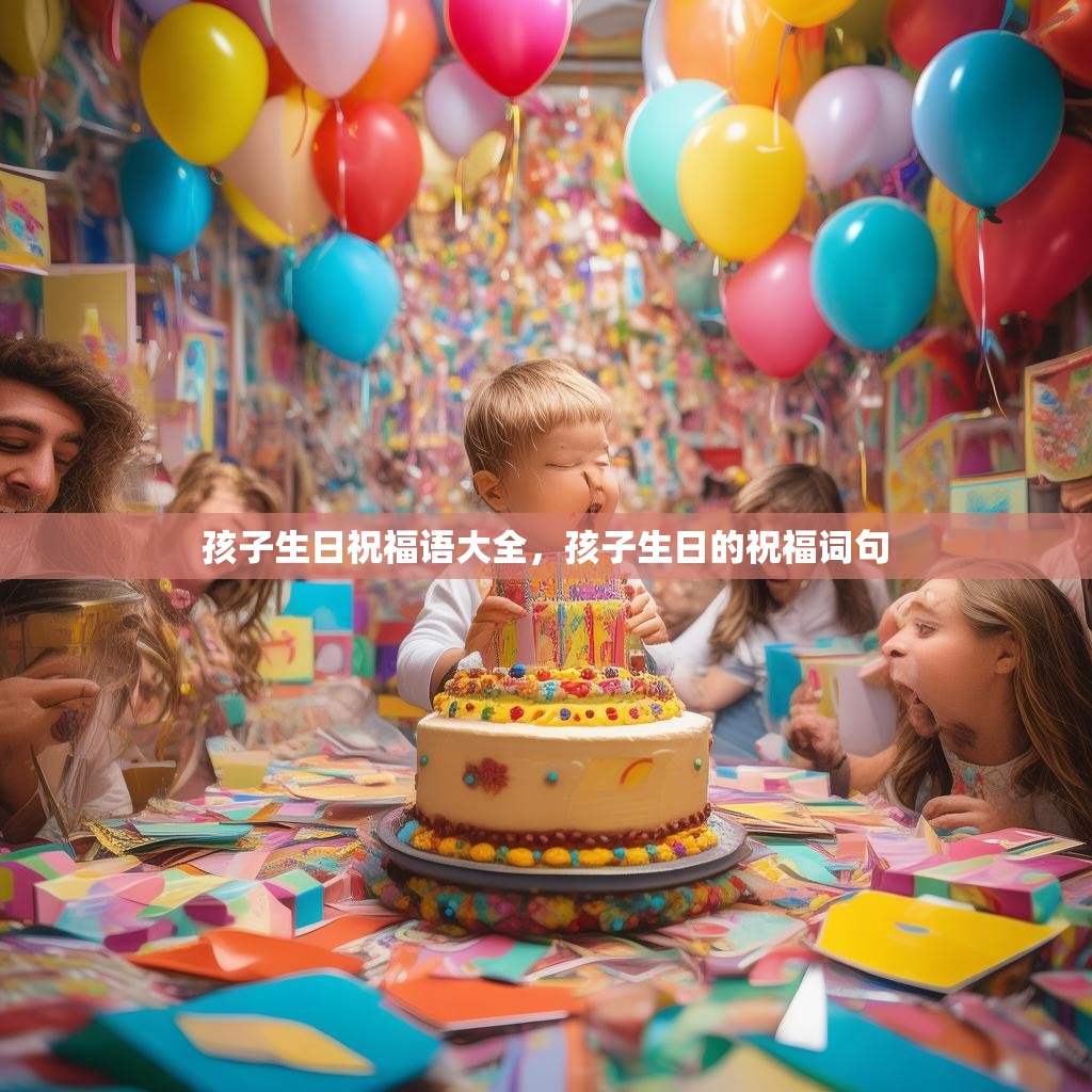 孩子生日祝福语大全,孩子生日的祝福词句