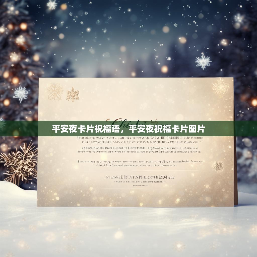 平安夜卡片祝福语,平安夜祝福卡片图片