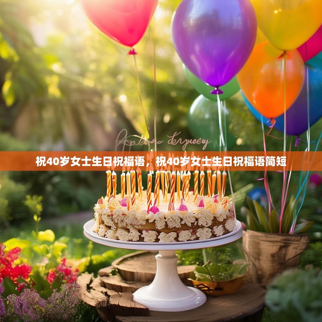 祝40岁女士生日祝福语,祝40岁女士生日祝福语简短